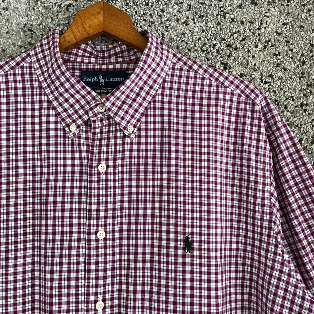 Oldman Vintage]Polo Ralph Lauren 復古短袖襯衫古著XL號P242 | 蝦皮購物