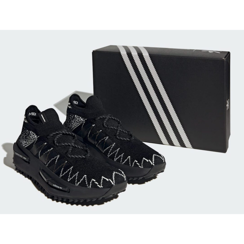 NEIGHBORHOOD adidas Originals NMD S1 Knit Black 24.5cm ID4854-