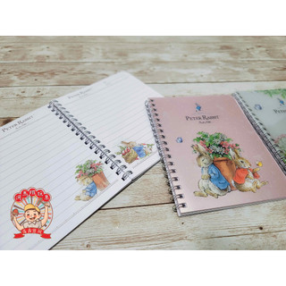河馬班玩具-授權文具-peter rabbit彼得兔(經典系)銀箔50KPP線圈筆記本 | 蝦皮購物