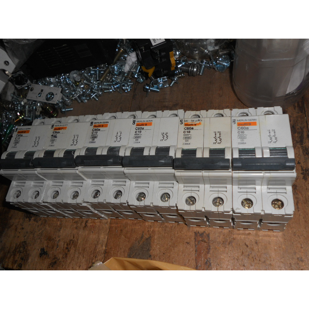 法國Multi 9 Merlin Gerin C60a微型繼路器 短路 過載保護2P 3A-50A(缺軌道固定器)(D1 | 蝦皮購物
