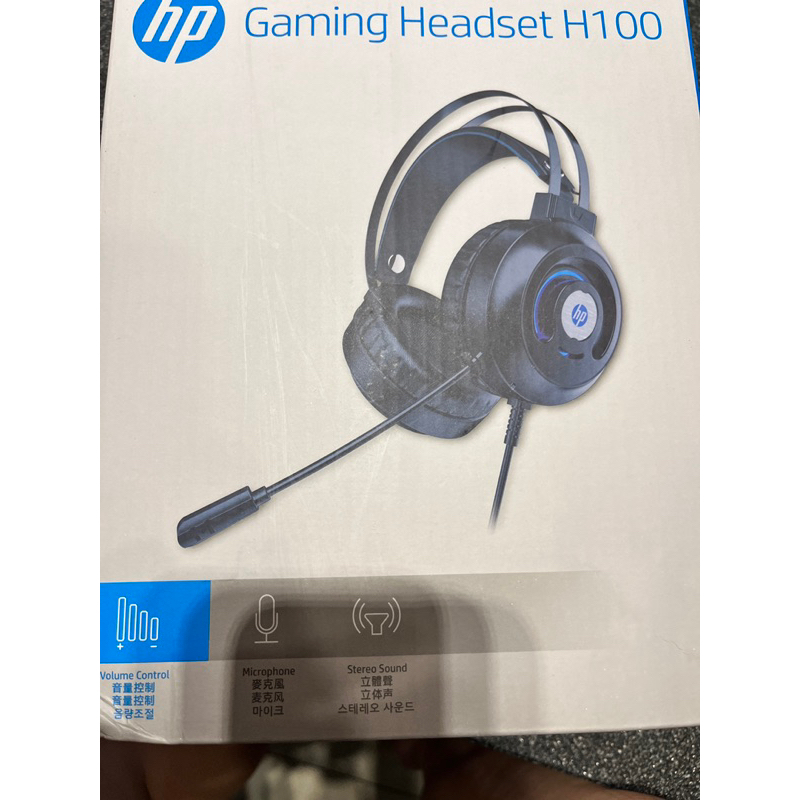 HP Gaming Headset H100耳機 蝦皮購物