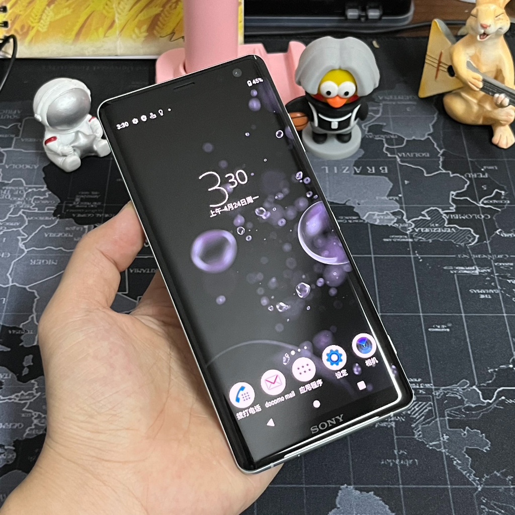 弘森數碼】Sony Xperia XZ3 4+64G 日版Au Sov39 OLED全面屏福利機99新