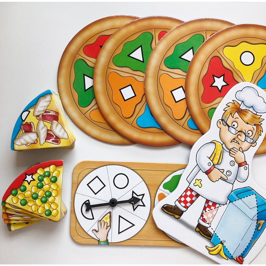 Orchard Toys Pizza, Pizza! - Gioco educativo di Forme e Colori per