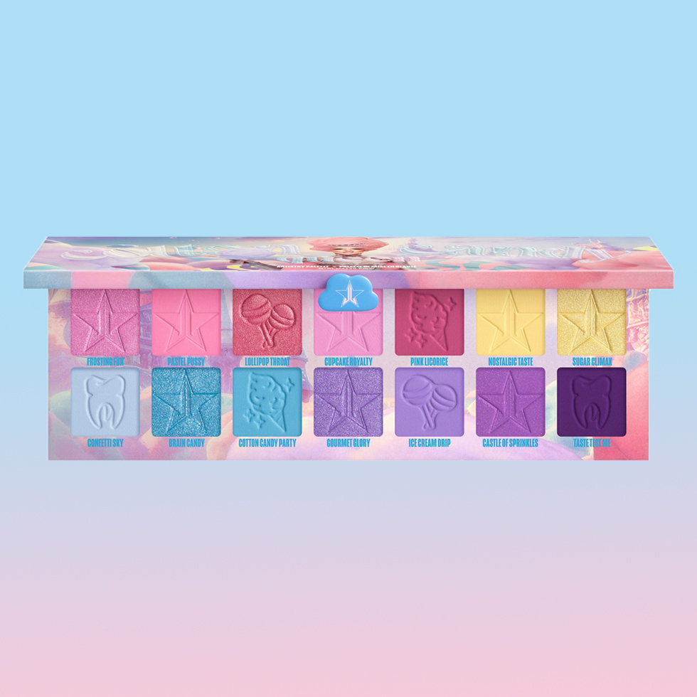 預購 Jeffree Star 14色眼影盤 Cotton Candy Queen Artistry Palette 蝦皮購物