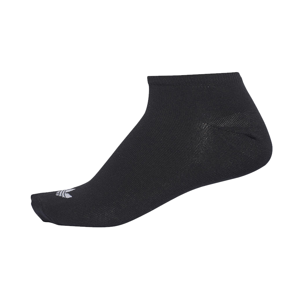 ADIDAS 短襪 踝襪 隱形襪 3入組 黑白 TREFOIL LINER - S20273 / S20274 | 蝦皮購物
