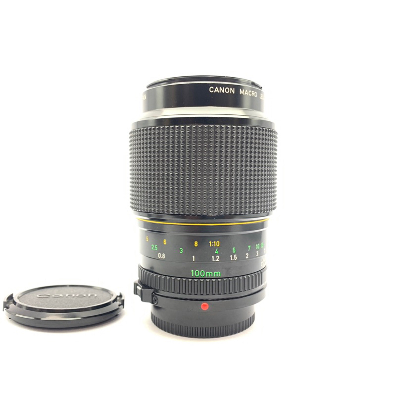 Canon MFレンズ NewFD 100mm F4 macro 【驚きの値段で】 - 交換レンズ