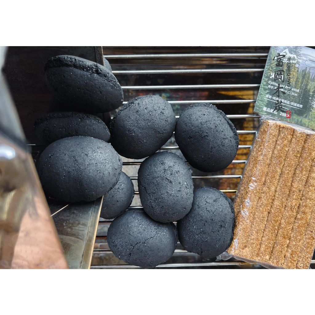 【野道家】富岡木炭 環保椰炭球 熊好炭4kg | 蝦皮購物