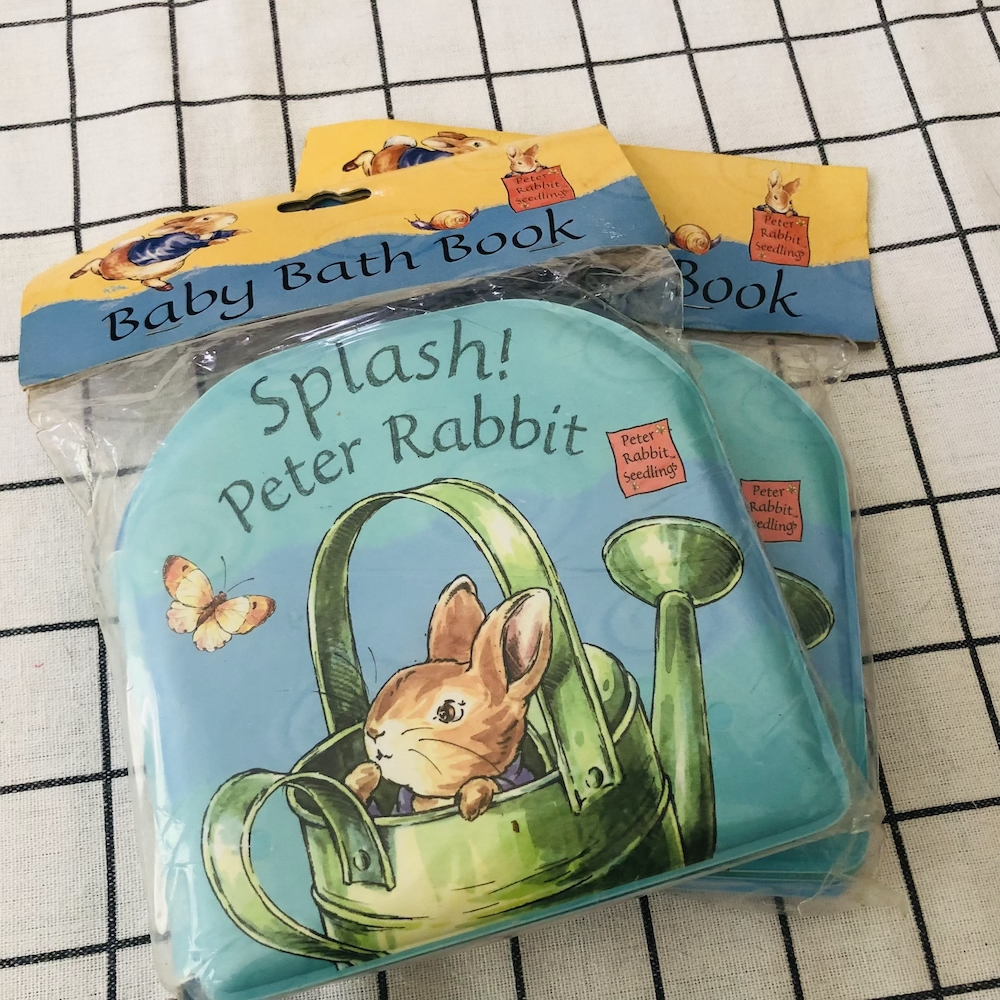 Splash Peter Rabbit Bath Book | 蝦皮購物