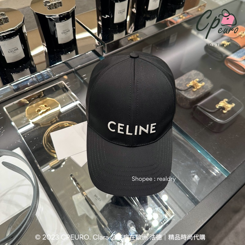 全新預購CELINE 棒球帽2AUA1969N.38NO 黑色保證正品Clara公主病在歐洲