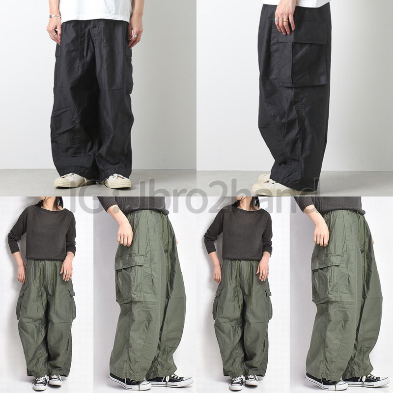 (Jbro2hand)代購中 定番 Needles H.D. PANT -BDU 軍褲 雙口袋 黑/綠日本代購 日本連線