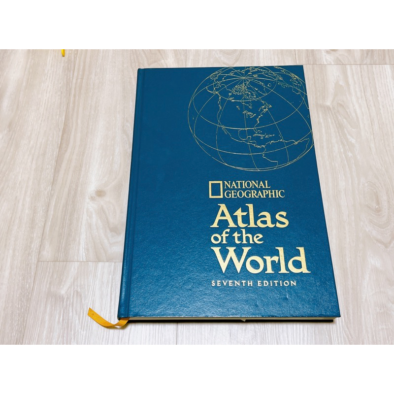 National Geographic Atlas of the world 中古國家地理雜誌99燙金版大