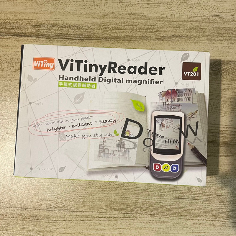 ViTiny Reader 手攜式視覺輔助器 | 蝦皮購物