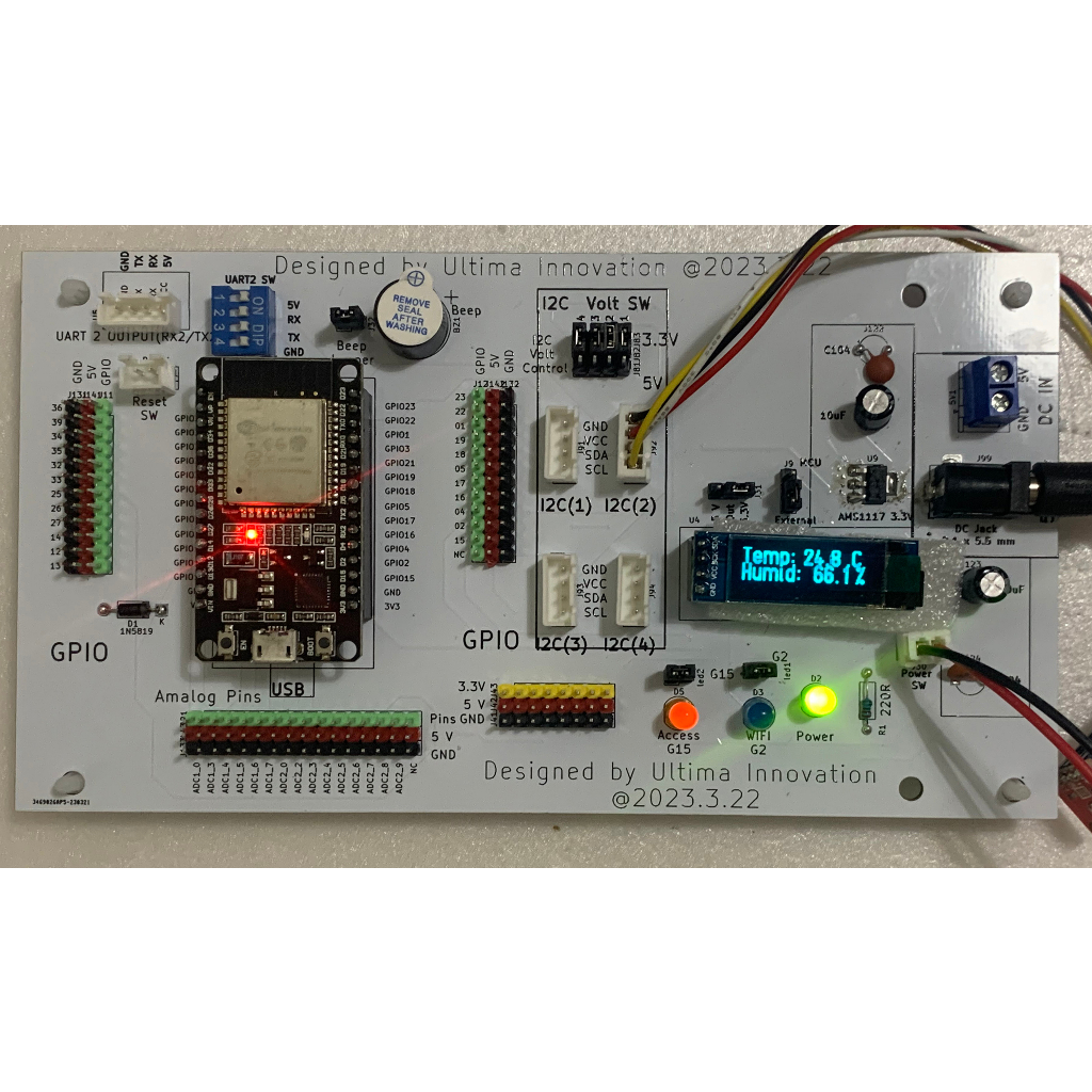 ESP32物聯網基礎10門課_學習用2023年 白色終極版 (30 Pin ESP32) 成品(含塑膠盒、基本零件) | 蝦皮購物
