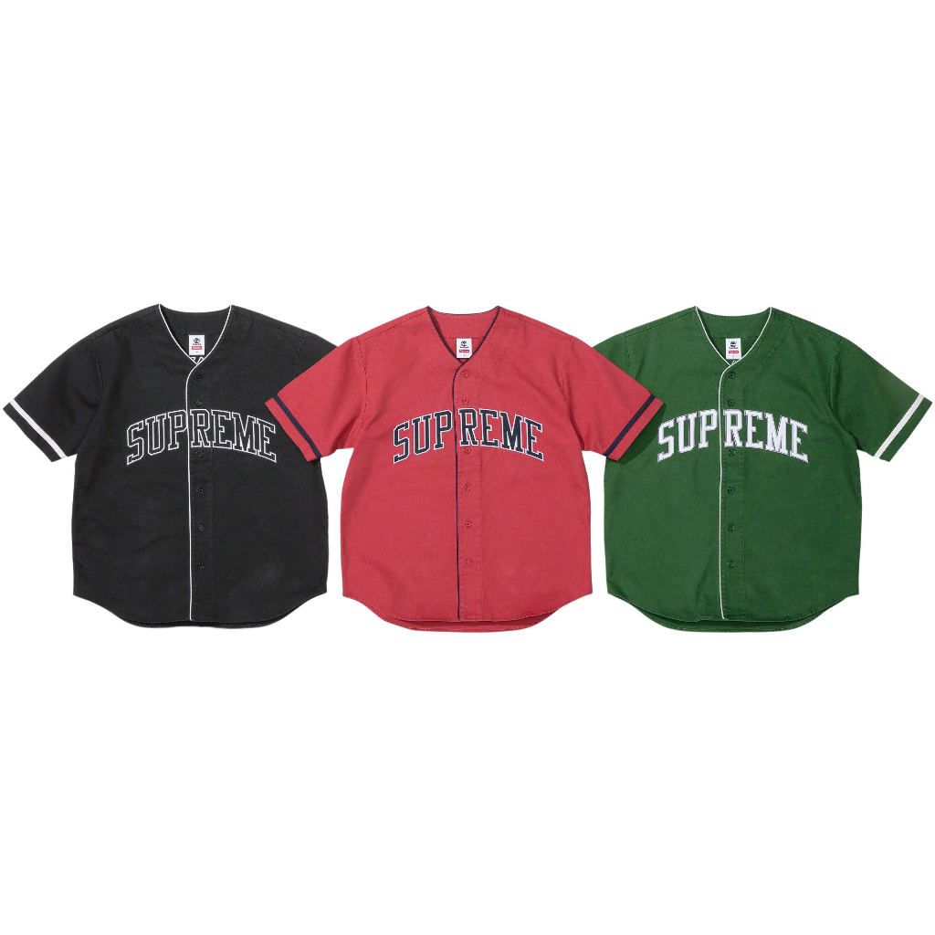 紐約范特西】預購SUPREME SS23 TIMBERLAND BASEBALL JERSEY 棒球衣