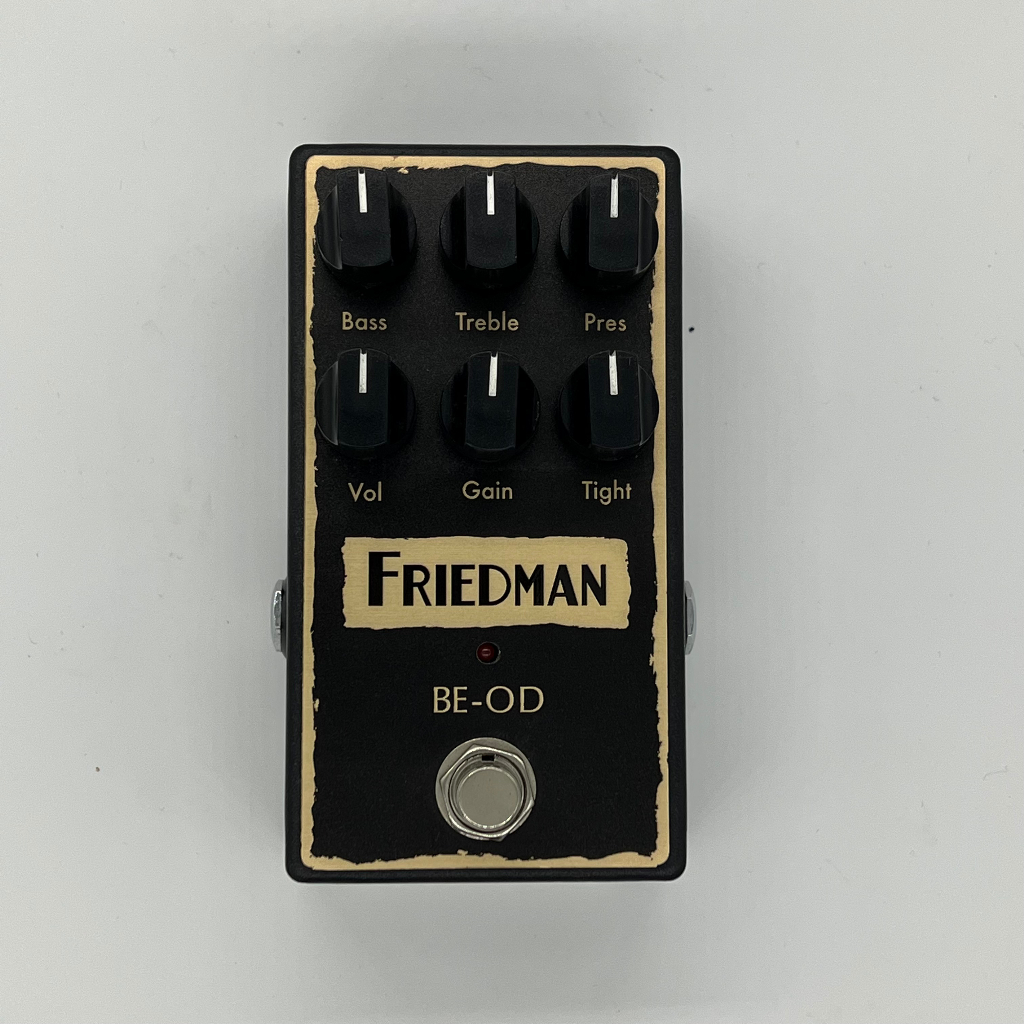 【9成9新】Friedman BE-OD LTD Overdrive Pedal 破音效果器 電吉他效果器