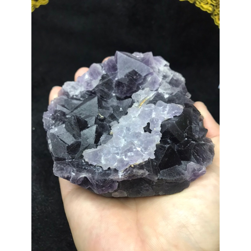 浙江八面體螢石立方體螢石共生紫螢石綠螢石#7424 | 蝦皮購物