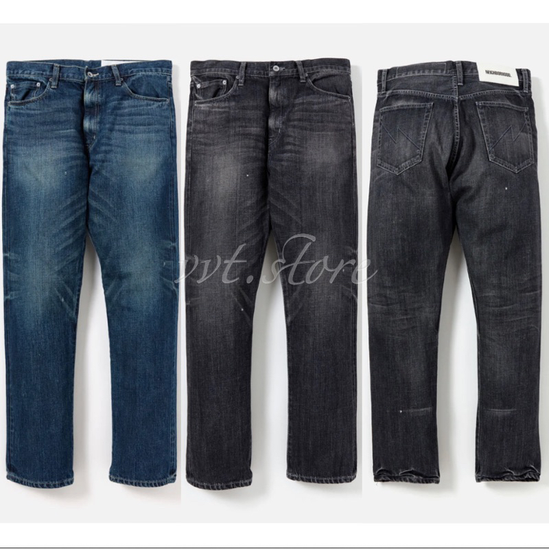NEIGHBORHOOD 23SS WASHED DENIM DP MID PANTS 水洗長褲牛仔褲休閒褲 