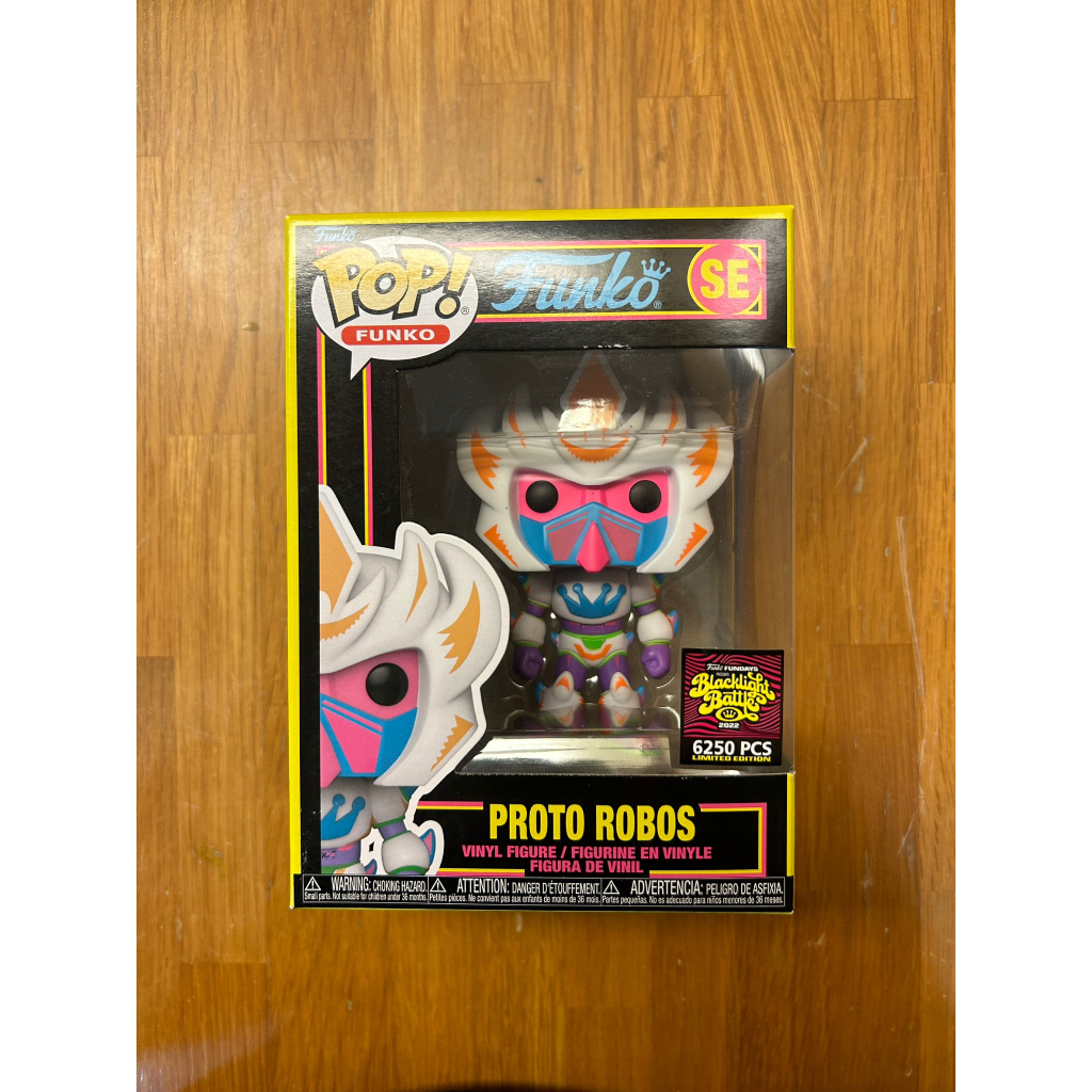 Funko Pop Proto Robos 黑光 Box Of Fun Exclusive 限定6250隻 公仔 模型 蝦皮購物