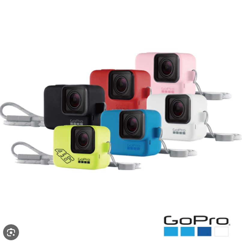 GoPro HERO5/6/7 Black專用矽膠護套+繫繩ACSST-010 福利品| 蝦皮購物