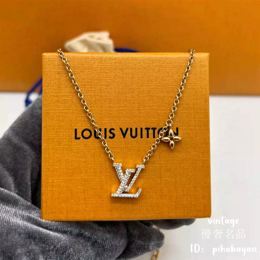 Louis Vuitton MONOGRAM Lv instinct pendant (M00521)