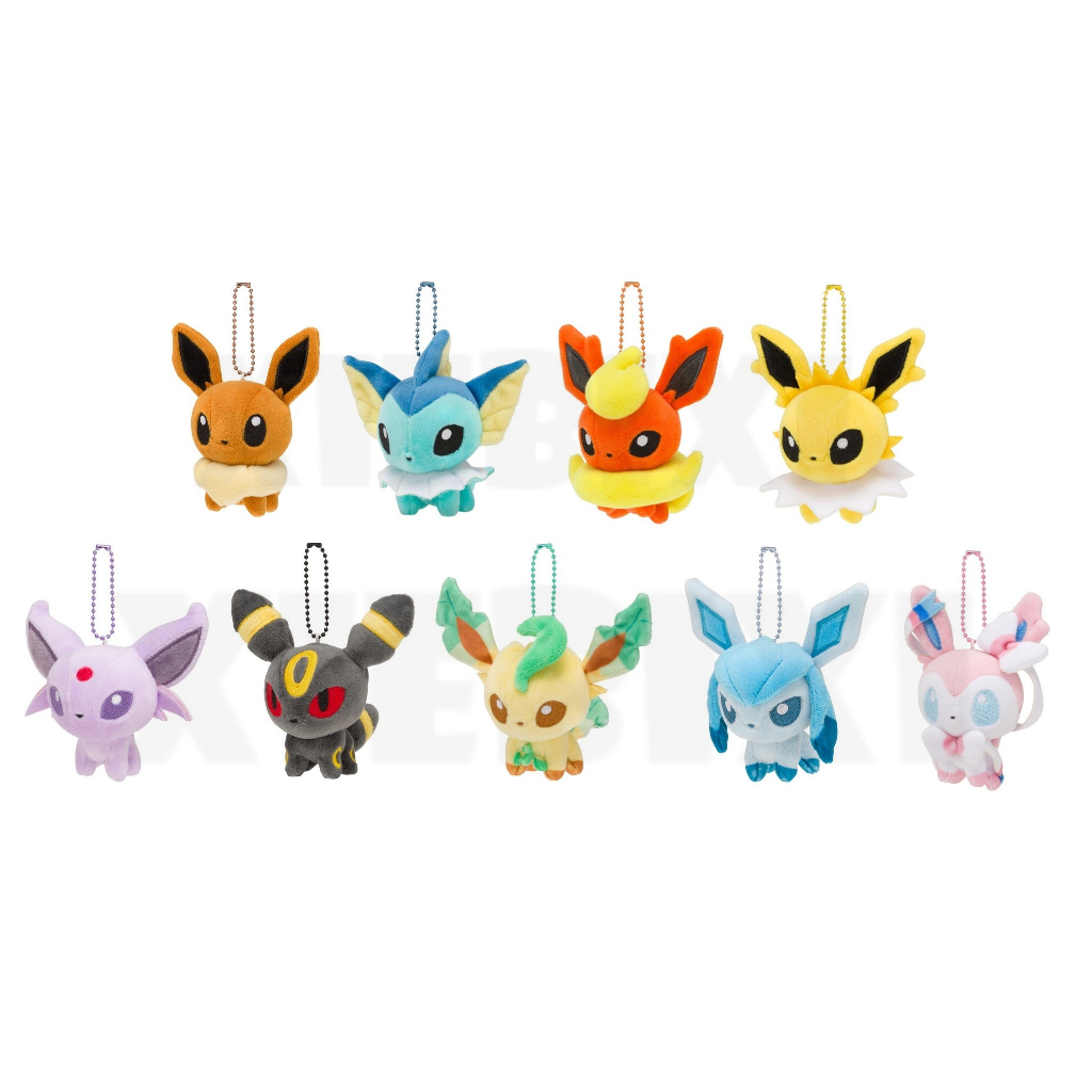 現貨 日本寶可夢中心 DOLLS 伊布 水伊布 火伊布 太陽伊布 月亮伊布 葉伊布 冰伊布 仙子伊布 吊飾 | 蝦皮購物