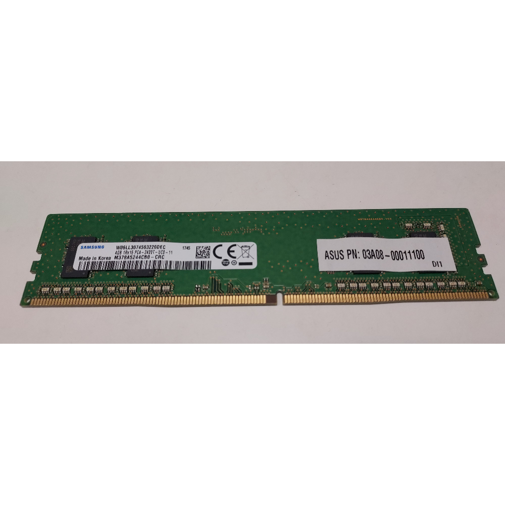 ★SAMSUNG 4GB PC4-2400T-UCO-11 メモリ★4枚セット SAMSUNG 4GB 1R×16 PC4-2400T-UC0-11 4枚セット 【公式通販】