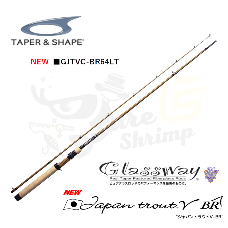 テーパー＆シェイプ ジャパントラウトV BR64LT 麗し