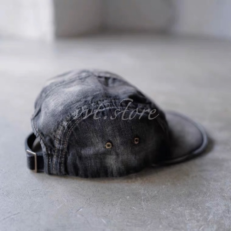 THE H.W. DOG & CO. 23SS WASH DENIM JET CAP 水洗牛仔布鴨舌帽遮陽帽