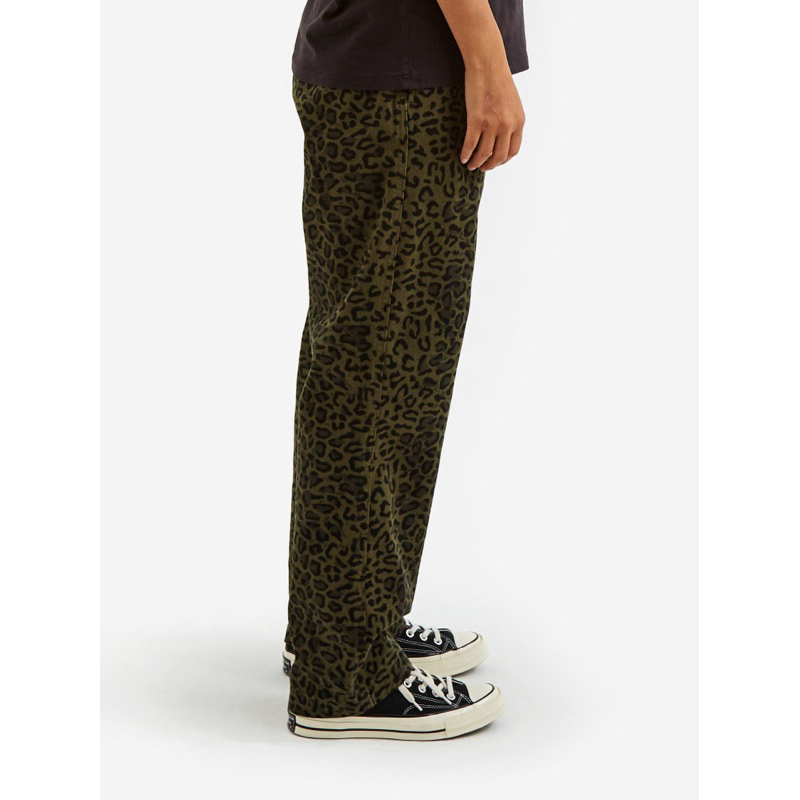 Stussy leopard beach pants 豹紋長褲| 蝦皮購物