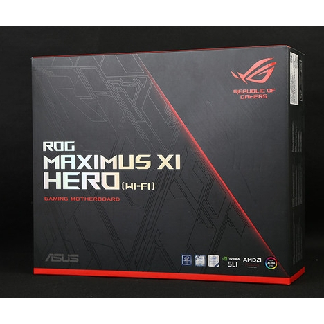 ASUS ROG MAXIMUS XI HERO (WIFI) M11H 完整盒裝Z390 1151腳位| 蝦皮購物