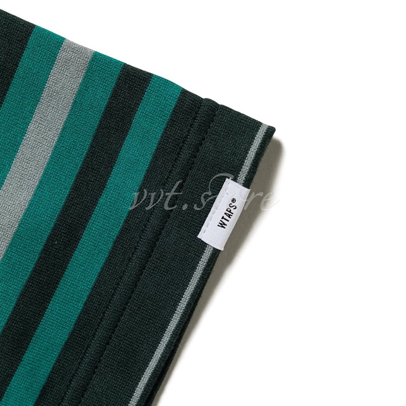 WTAPS 23SS BDY 02 / SS / COTTON. TEXTILE. SIGN 條紋短袖T恤| 蝦皮購物