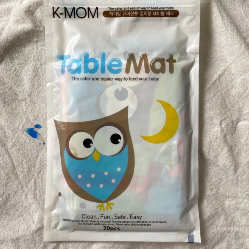 K-Mom Disposable Table Mat (20pcs)