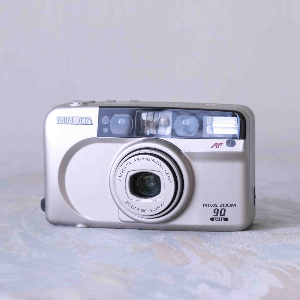 Minolta Riva Zoom 90 傻瓜底片相機| 蝦皮購物