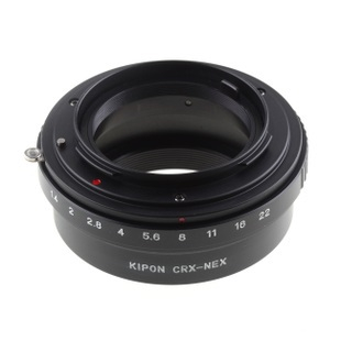 thumbnail image 2 of Zeiss Ikon Contarex CRX Lens To Sony NEX E-Mount Camera Adapter – With Aperture Control 2 of 3