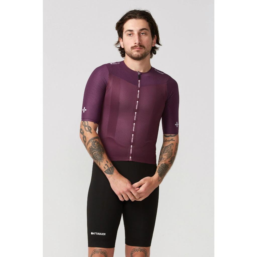 YAO BIKE】ATTAQUER Race ULTRA+ Aero Jersey Burgundy | 蝦皮購物