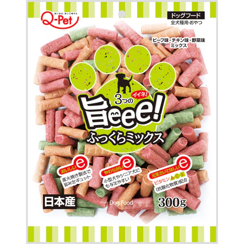 讓毛孩瘋狂的「日本國產」誘惑：Q-PET 巧沛大包裝零食，多狗家庭與挑食救星的終極選擇！