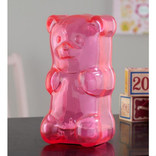 FCTRY GummyGoods Gummy Bear Night Light, Pink