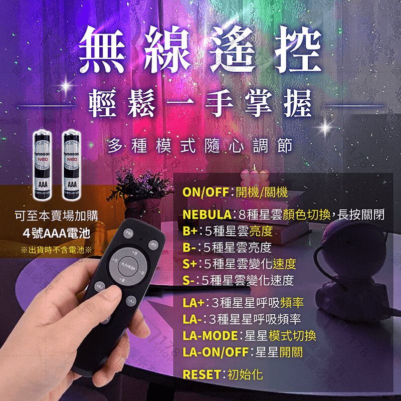 太空人星空投影燈評價：249元值不值得買？房間氣氛、助眠感與缺點一次看 (8/11)