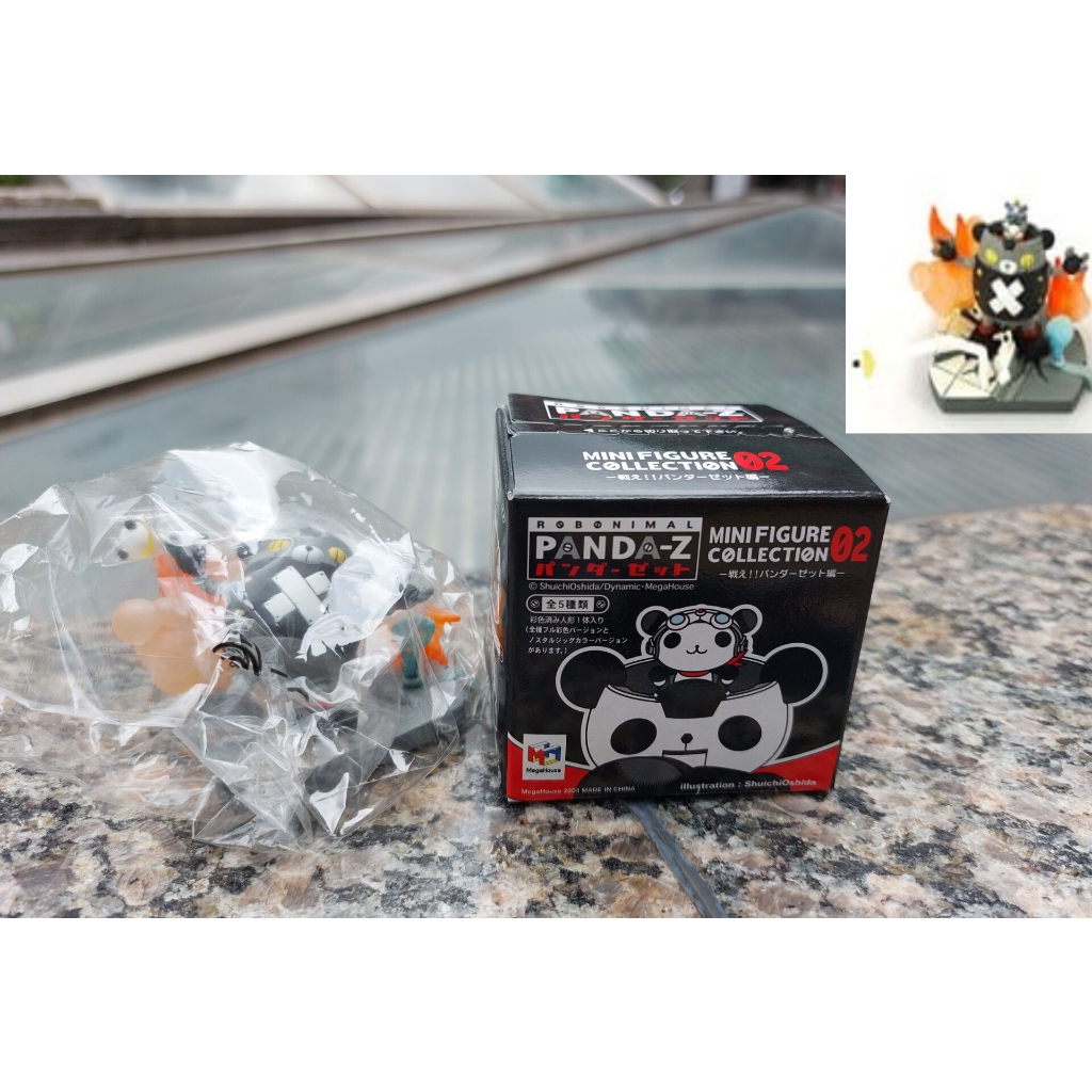 C-7 櫃 ： 彩色 柯里博士 黑火腿王 骷髏帝國 熊貓鐵金剛 PANDA-Z MINI FIGURE 小場景 第二彈 | 蝦皮購物