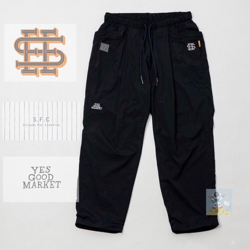 YGM x SEE SEE x S.F.C 23SS WIDE TAPERED PANTS 長褲休閒褲運動褲| 蝦皮購物