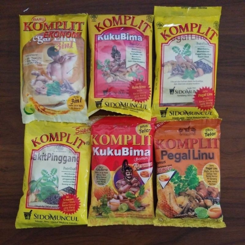 Jamu Pegelinu Kuku Bima Komplit