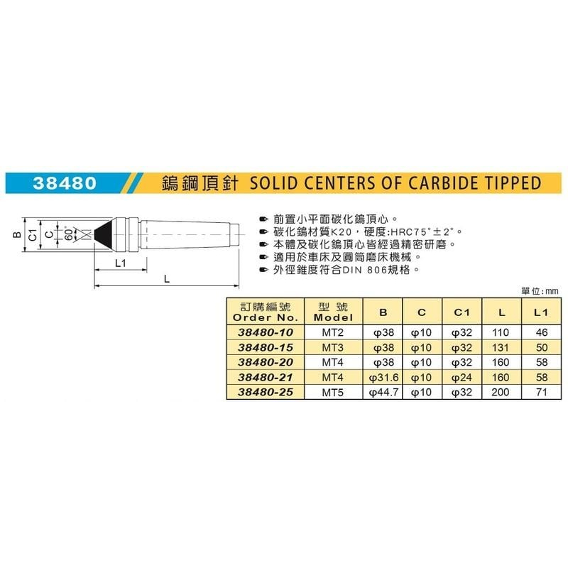 米其林 MATCHLING 38480 鎢鋼頂針 價格請來電或留言洽詢 | 蝦皮購物