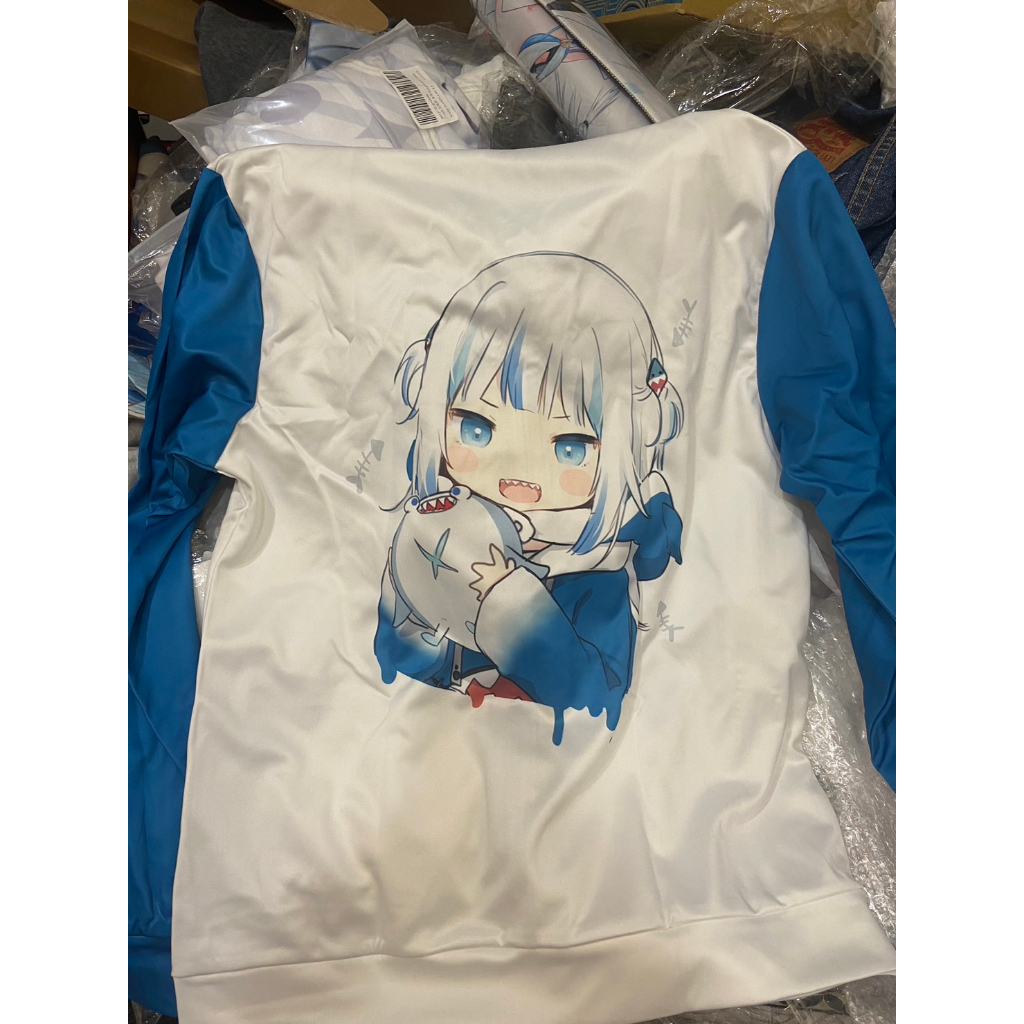 Hololive 噶嗚·古拉衣服 古拉COS 鯊魚 鯊鯊 Gawr Gura Gawr Gura衣服 | 蝦皮購物