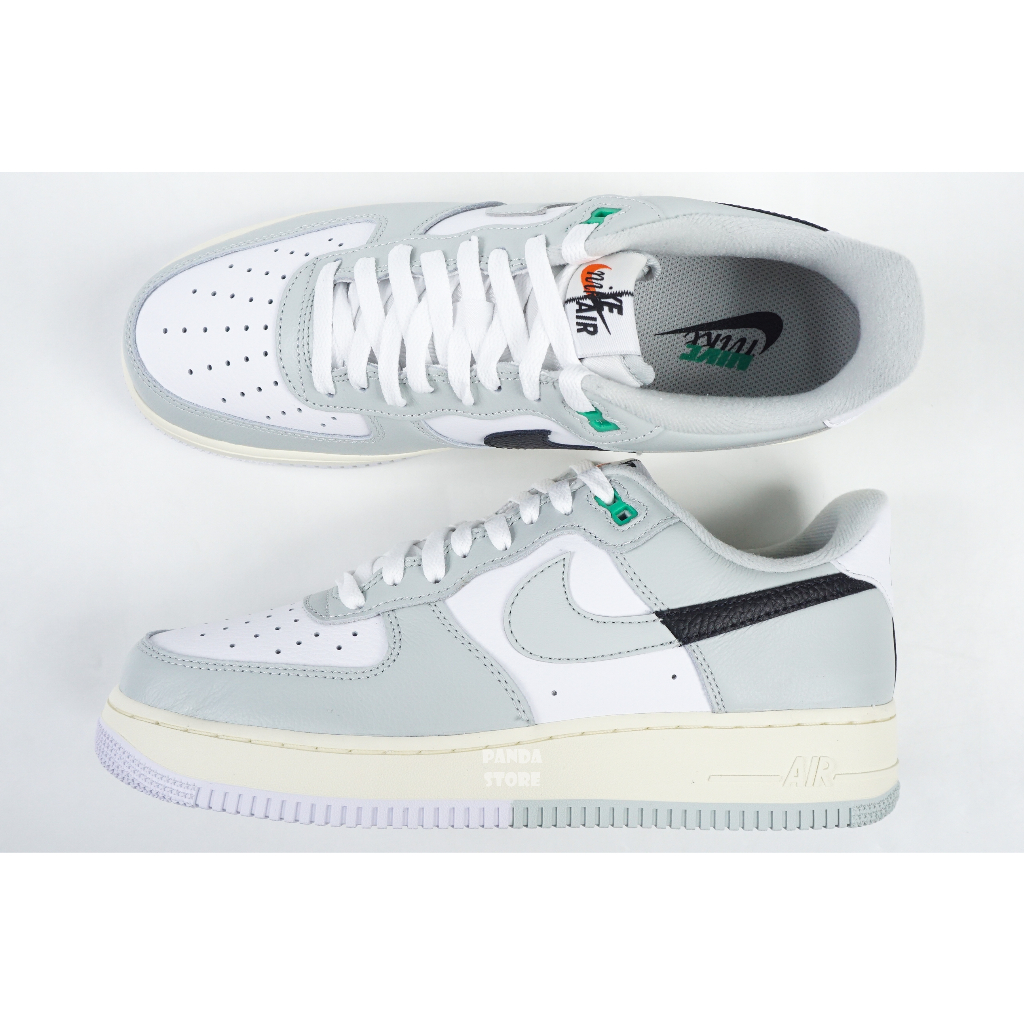 胖達）NIKE AIR FORCE 1 07 LV8 拼接解構DZ2522-001 淺綠男鞋| 蝦皮購物