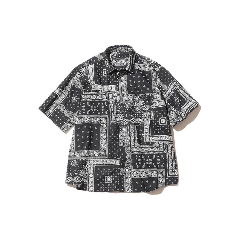 23SS SOPHNET S/S REGULAR COLLAR BAGGY SHIRT 全新正品變形蟲SOPH