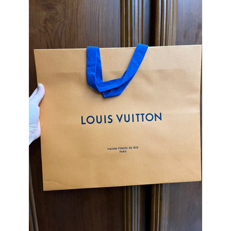 LV Louis Vuitton紙袋 親自從台灣專櫃拿出