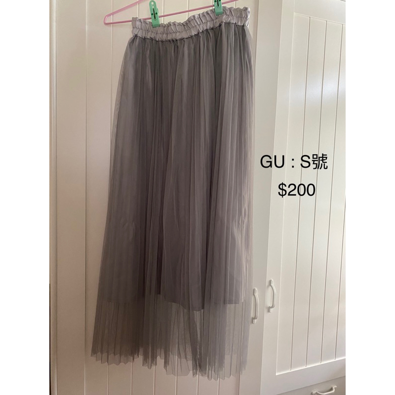[二手]GU 雪紡紗裙 S號 | 蝦皮購物