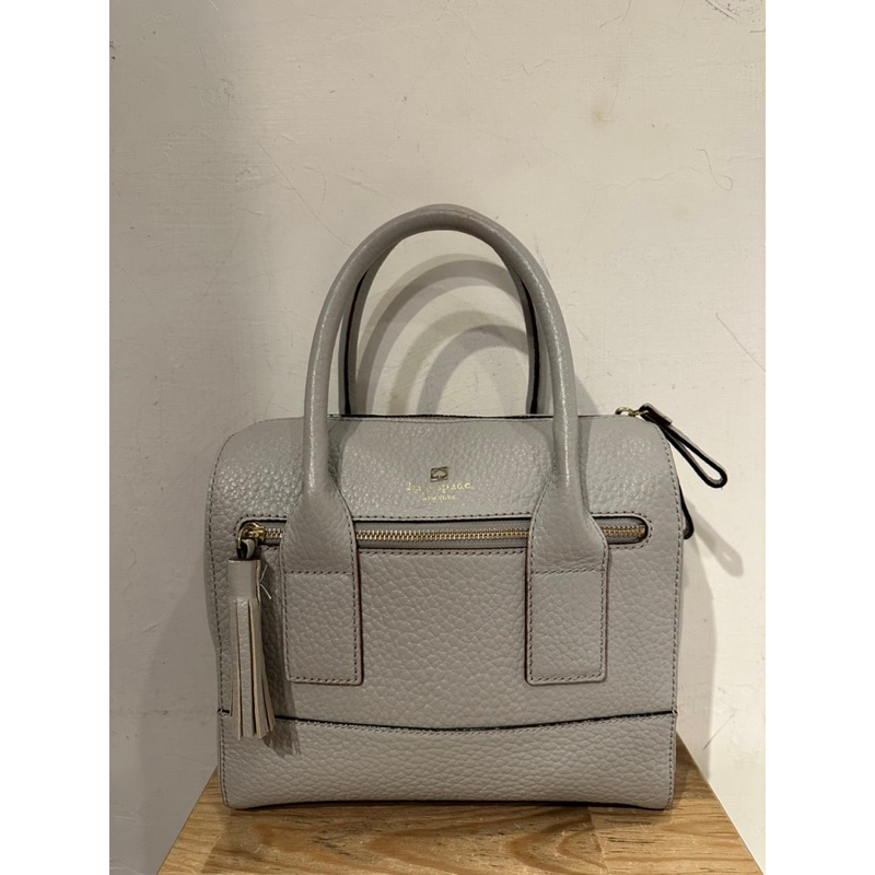 Kate spade leather on sale satchel