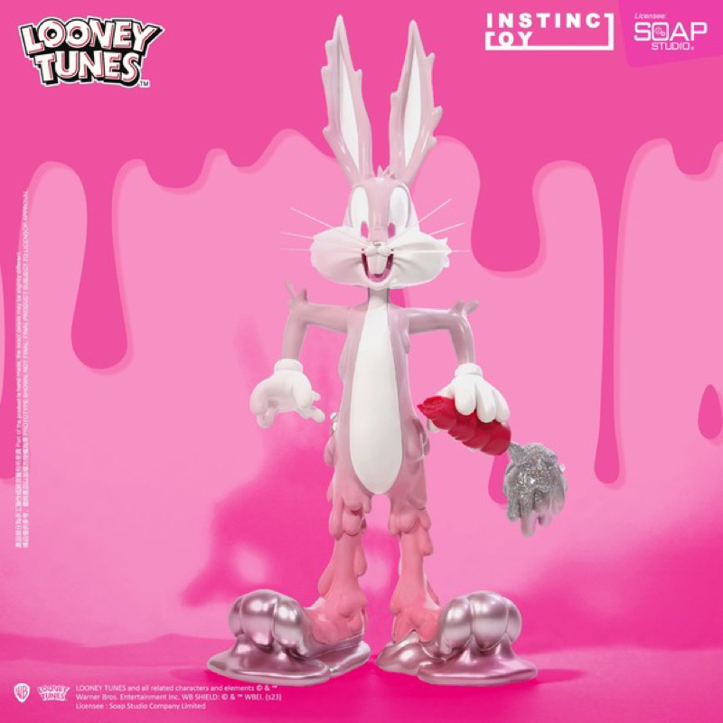 🖇️預購文🖇️ SOAP STUDIO x INSTINCTOY BUGS BUNNY 大久保博人 侵蝕粉紅邦尼兔