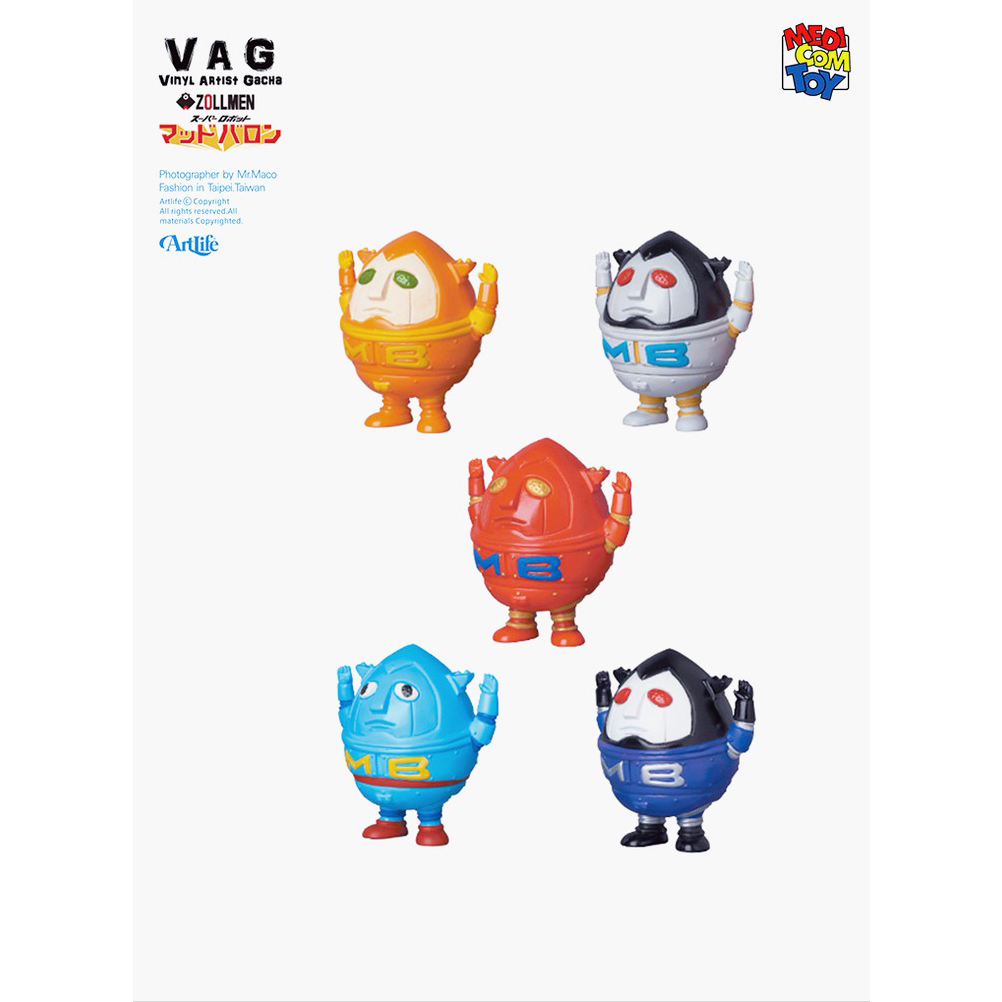メディコムトイ VAG シリーズ3 マッドバロン 全5種セット